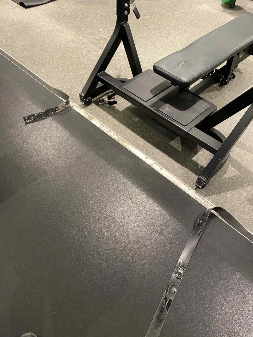 Gym Floor Repair The Friendly Handyman